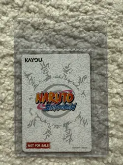 PSA Magazine x Kayou Exclusive NARUTO UZUMAKI PROMO CARD and Magazine Base Cover - Image 4