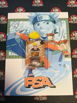 PSA Magazine x Kayou Exclusive NARUTO UZUMAKI PROMO CARD and Magazine Base Cover - Image 1
