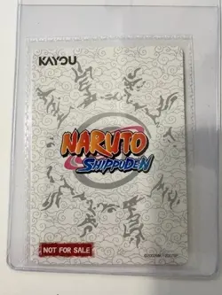 PSA Magazine x Kayou Exclusive NARUTO UZUMAKI PROMO CARD and Magazine Base Cover - Image 4