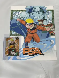 PSA Magazine x Kayou Exclusive NARUTO UZUMAKI PROMO CARD and Magazine Base Cover - Image 1