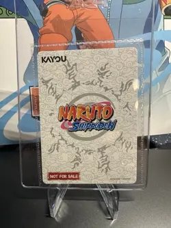 PSA Magazine x Kayou Exclusive NARUTO UZUMAKI PROMO CARD and Magazine Base Cover - Image 3