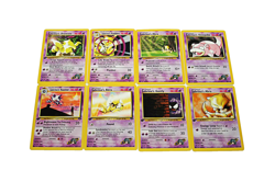 Pokemon Sabrina's Drowzee Haunter Gastly Kadabra Abra 8-Card LP Lot 1st Edition - Image 1