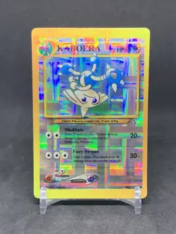 Hitmontop Neo Genesis #163 Vintage Pokemon Bootleg Sticker Card Holo - Image 1