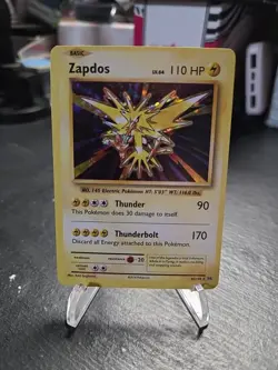 2016 Pokemon TCG 2016 Zapdos Holo Foil Rare Card 42/108 Evolutions - Image 1