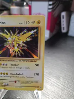 2016 Pokemon TCG 2016 Zapdos Holo Foil Rare Card 42/108 Evolutions - Image 2
