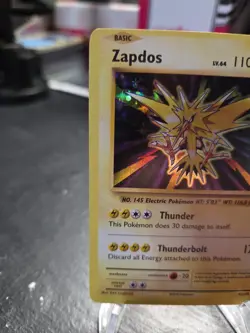 2016 Pokemon TCG 2016 Zapdos Holo Foil Rare Card 42/108 Evolutions - Image 3