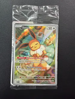 ** Pokemon Card TCG Eevee #173 Black Star Promo SEALED ** - Image 3
