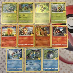 Pokemon cards bundle | McDonald’s 2021 25th anniversary | No Duplicates | holo - Image 1