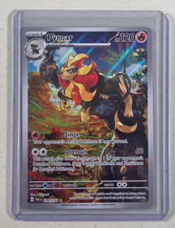 Pyroar Pokemon Card - SV02 Paldea Evolved - 200/193 - Illustration Rare - Holo - Image 1