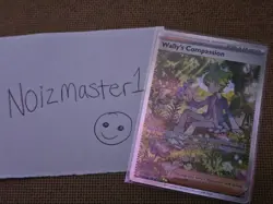 Wally's Compassion Mega Evolution 186/132 Secret Rare Pokemon Card - Image 3