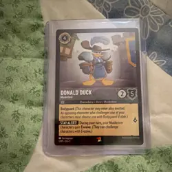 Disney Lorcana Promo Card Donald Duck Musketeer 13/P1 English TCG - Image 1