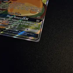 Pokemon Dedenne GX TCG Alternate Art Holo Card 195a/214 - Image 4