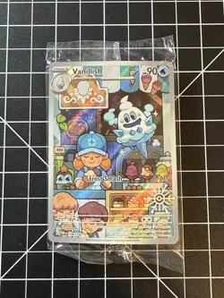 Pokemon cards vanillish TCG Holiday Calendar 2025 Promo card SEALED 190/182 - Image 1
