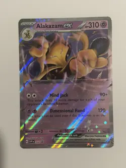 Alakazam EX SVP 050 Black Star Promo Pokemon TCG Card - Image 1