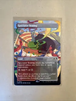 MTG Spectator Seating CMM 0664 R NM Regular Borderless - Image 1