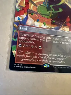 MTG Spectator Seating CMM 0664 R NM Regular Borderless - Image 3