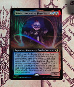 MTG Foil Sanar, Innovative First-Year Extended Lorwyn Eclipsed NM - Image 1