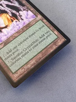 Crystal Vein Mirage MTG-Never Played Near Mint-Vintage Magic the Gathering - Image 4