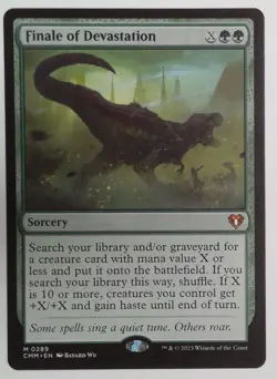 Magic: The Gathering Finale of Devastation Sorcery CMH Green M0289 English NM - Image 1