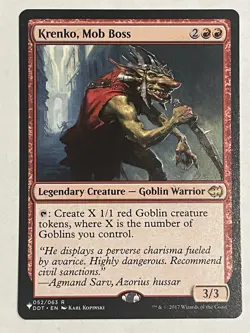 Krenko, Mob Boss NM The List MTG - Image 1