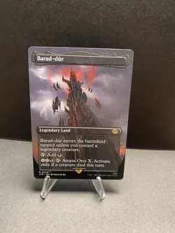 MTG Barad-dur LTR 0340 R Borderless Regular Rare NM LTR - Image 1