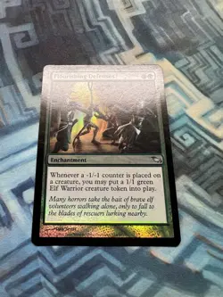 MTG Foil Flourishing Defenses EX/LP Shadowmoor - Image 2