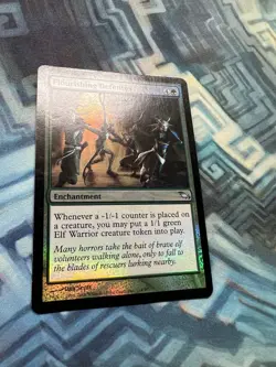MTG Foil Flourishing Defenses EX/LP Shadowmoor - Image 5