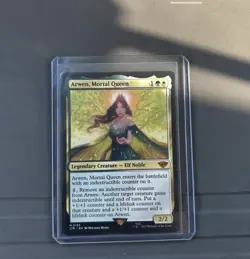 Arwen, Mortal Queen Magic the Gathering Mythic Creature, Lord of the Rings - Image 1