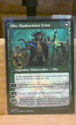 Oko, Lorwyn Liege (FOIL) - Lorwyn Eclipsed - Sealed - M 0166 - MTG- NM - Image 2