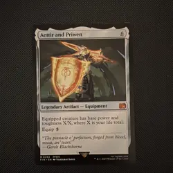 MTG ~ Aettir and Priwen ~ Final Fantasy ~ Near Mint - Image 1