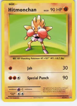 Hitmonchan 62/108 XY - Evolutions Holo Rare Normal LP/MP Pokemon TCG - Image 1