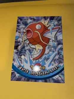 Topps Pokemon Magikarp #129 Blue Logo Non Holo TV Animation Edition - Image 1