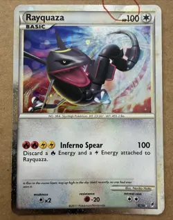Pokemon TCG Rayquaza Call of Legends SL10 Shiny Holo Rare eBay Authenticated - Image 1