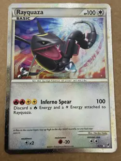 Pokemon TCG Rayquaza Call of Legends SL10 Shiny Holo Rare eBay Authenticated - Image 3