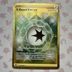 V Guard Energy (Secret) 215/195 Pokemon TCG Swsh12: Silver Tempest Holo - Image 1