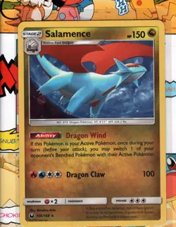 Pokemon TCG Salamence 106/168 Celestial Storm Cosmos Holo Promo NM/M - Image 1
