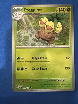 Pokemon TCG Exeggutor 002/131 Master Ball Reverse Holo Prismatic Evolutions NM - Image 1