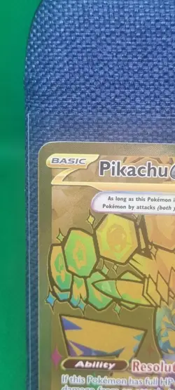 Pikachu ex 179/131 Prismatic Evolutions PRE Hyper Rare Pokemon Near Mint Gold FA - Image 2