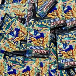 Pokemon Crown Zenith Sealed Booster Pack (From Distro Case) - Image 1