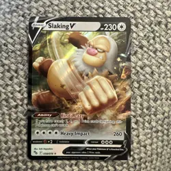 Slaking V 058/078 - Pokemon GO - Holo - Ultra Rare - Pokemon TCG - NM - Image 1