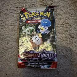 Pokemon TCG Scarlet and Violet Base Set Booster Pack New and Sealed - Image 1