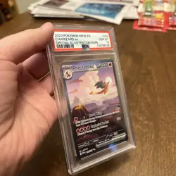 2023 POKEMON MEW EN-151 SPECIAL ILLUSTRATION RARE #199 CHARIZARD EX PSA 10 - Image 5