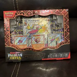 Pokemon Paldean Fates Skeledirge Ex Premium Collection 820650856341 - Image 1