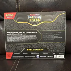Pokemon Paldean Fates Skeledirge Ex Premium Collection 820650856341 - Image 2
