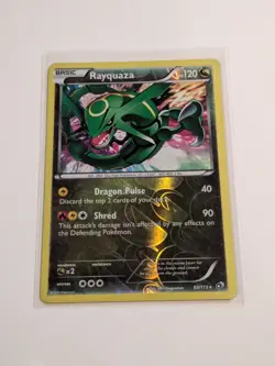 Pokemon TCG Rayquaza Legendary Treasures 93/113 Holo Holo Rare - Image 1