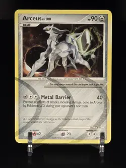 Pokemon Arceus AR9 Platinum Arceus Holo Rare (Metal) - MP - Image 2