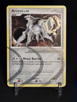Pokemon Arceus AR9 Platinum Arceus Holo Rare (Metal) - MP - Image 5