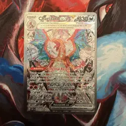 Charizard ex 223/197 SV03: Obsidian Flames Pokemon TCG Special Illustration Rare - Image 1