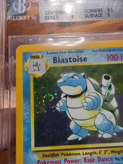 Graded 2000 Pokemon Blastoise #2 Charizard #4 Venusaur #18 Base Set 2 big 3 - Image 2