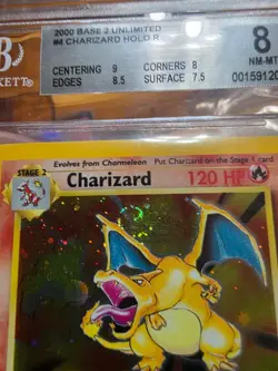 Graded 2000 Pokemon Blastoise #2 Charizard #4 Venusaur #18 Base Set 2 big 3 - Image 3